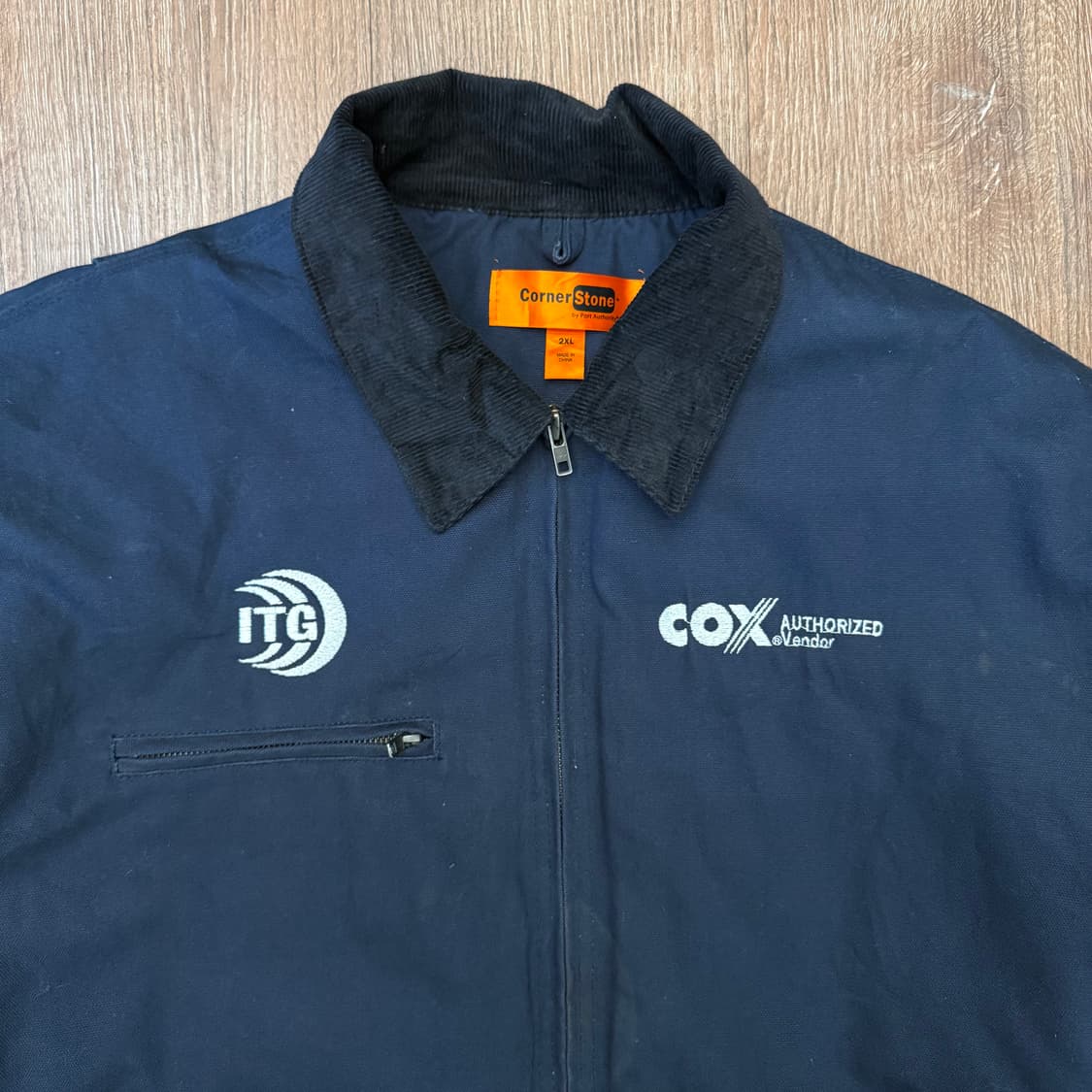 빈티지 디트로이트 자켓 네이비 상품이미지2