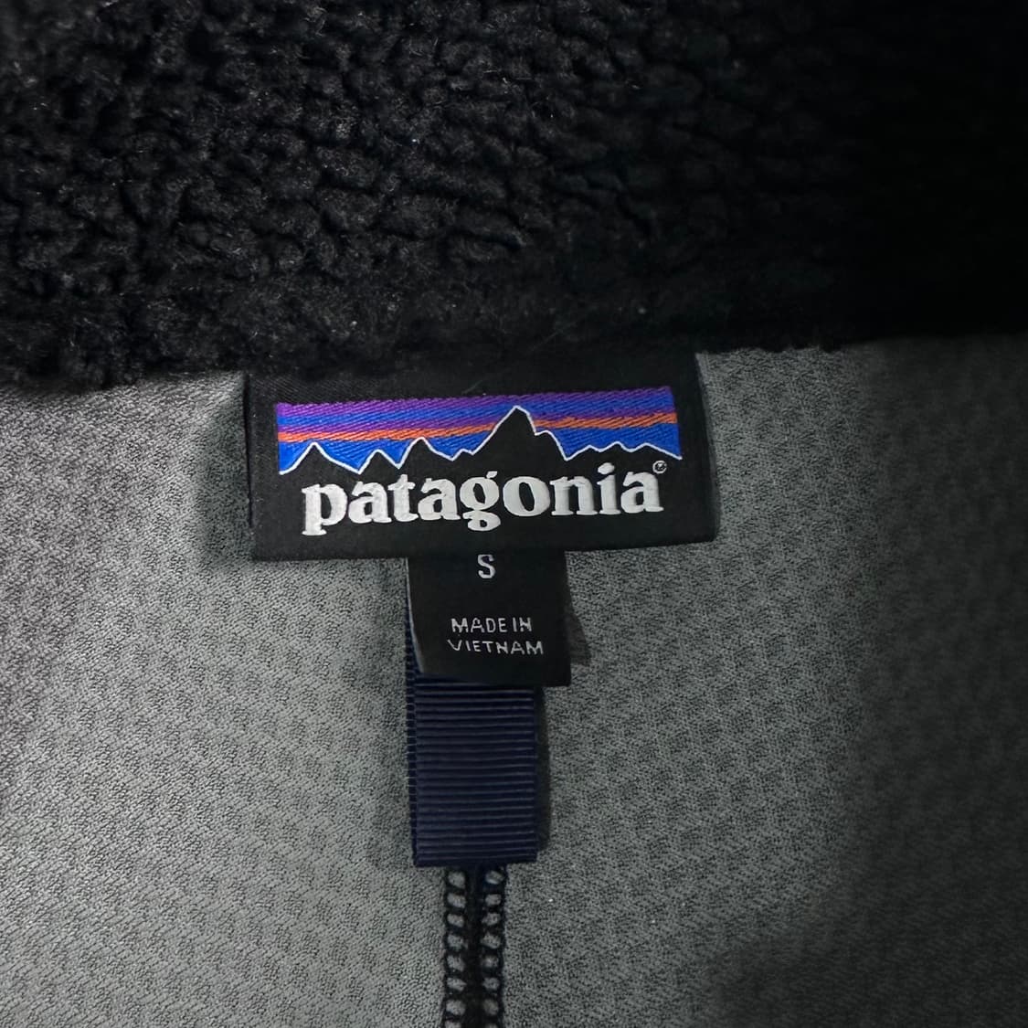 파타고니아 블랙 레트로 후리스 자켓 상품이미지5