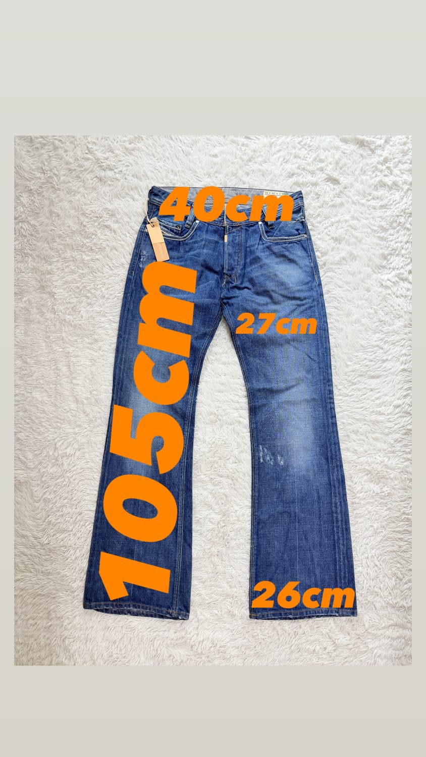 디젤(Diesel) KOFFHA 00772 아카이브 슬림 부츠컷 데님 상품이미지2