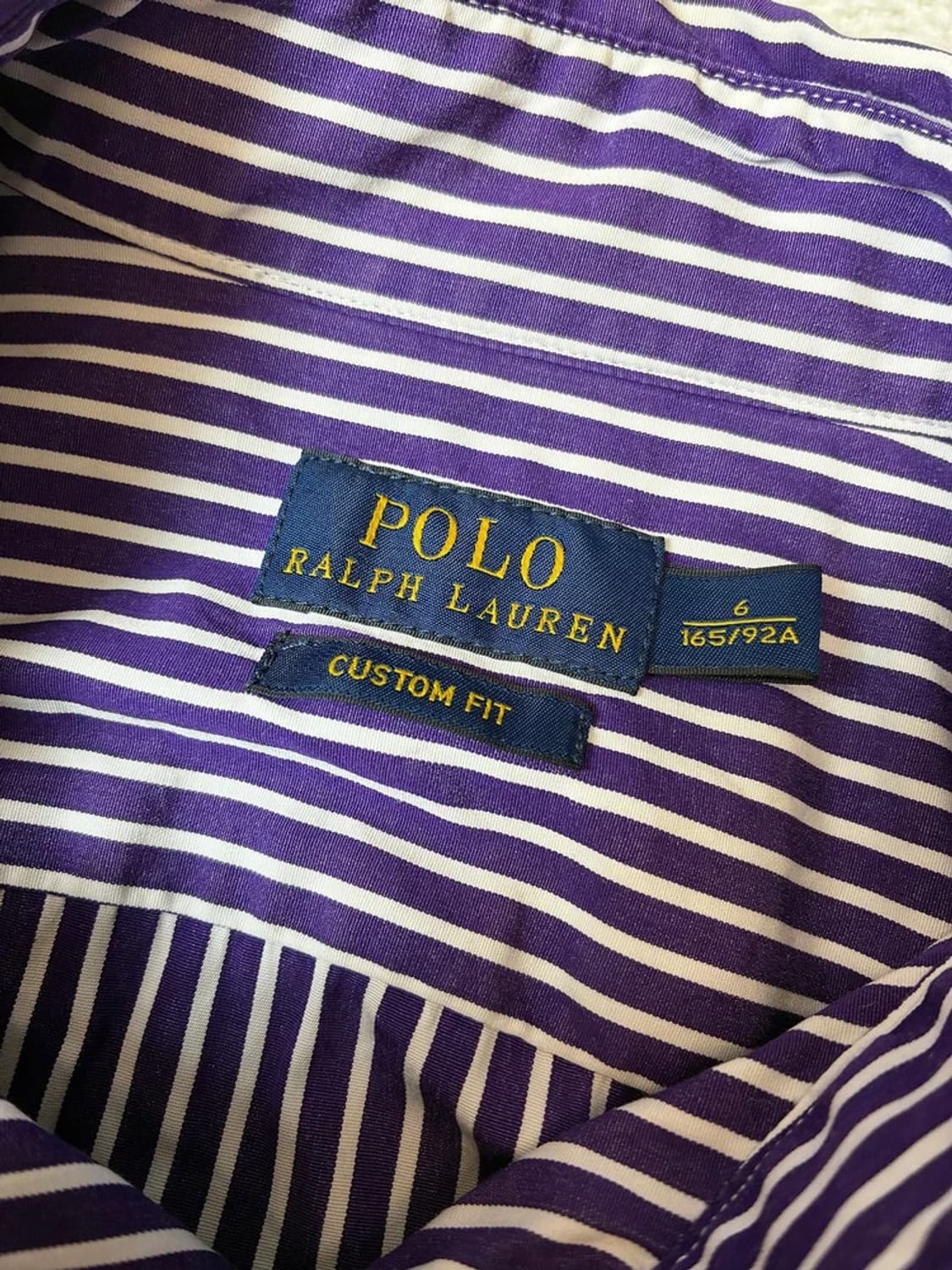 폴로 랄프로렌 우먼스 스트라이프 셔츠 PN7745 상품이미지7