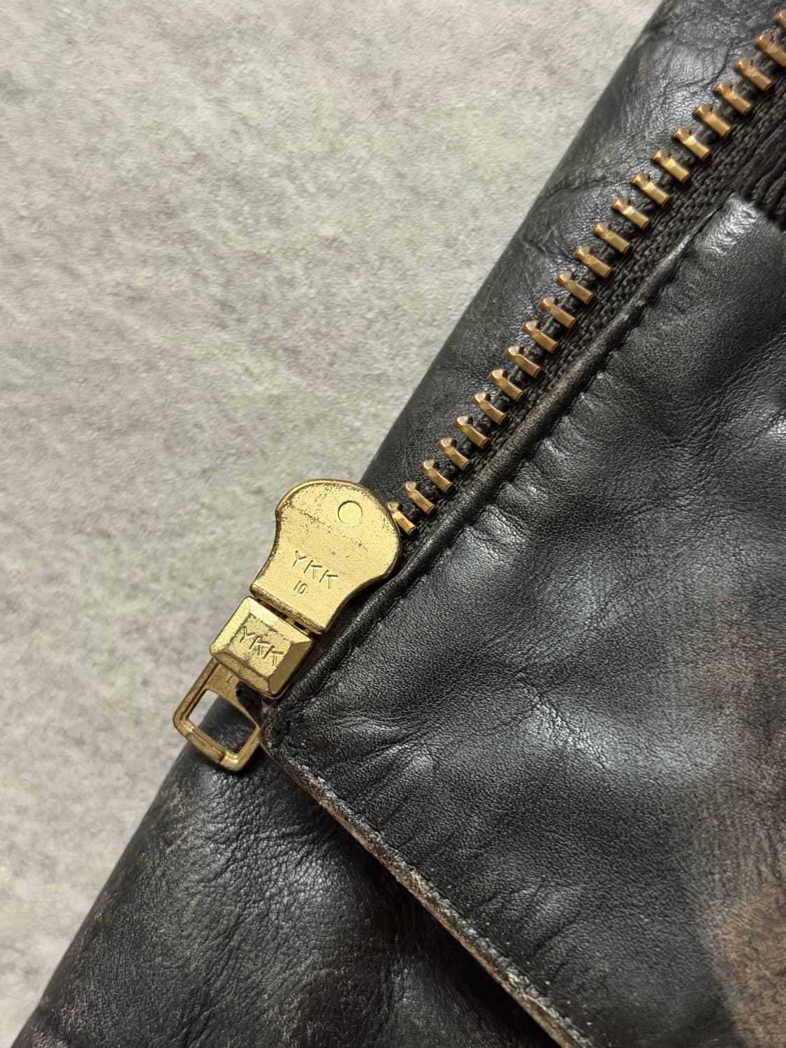 Old gap 소가죽레더자켓 상품이미지8