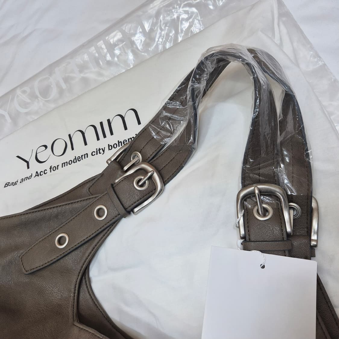 (새상품) 여밈 베르소백(짙은 회갈색) 상품이미지8