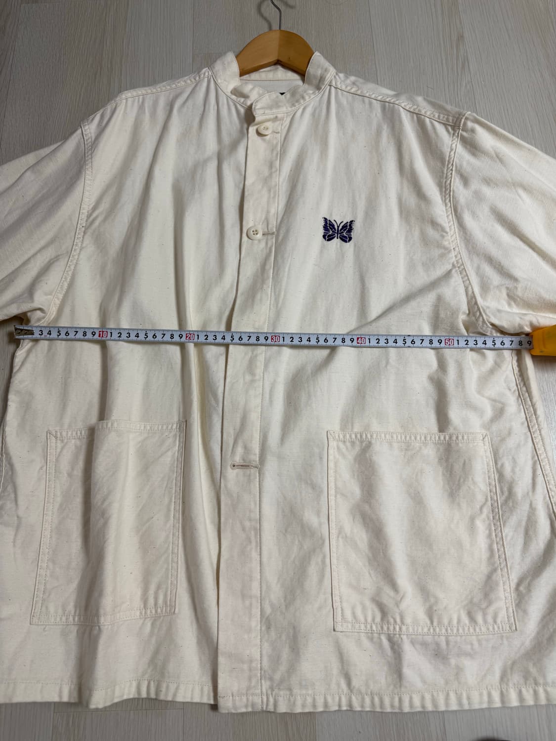 니들스 sc 아미 셔츠 화이트 상품이미지5