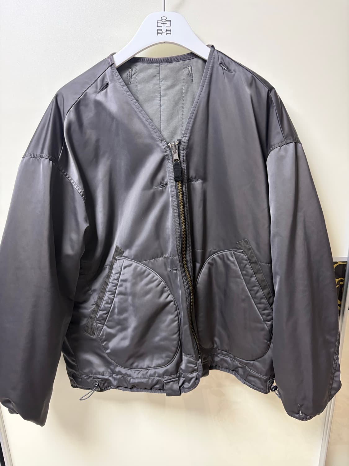 폴리테루 리버서블 라이너 세이지그린 3 사이즈 상품이미지2