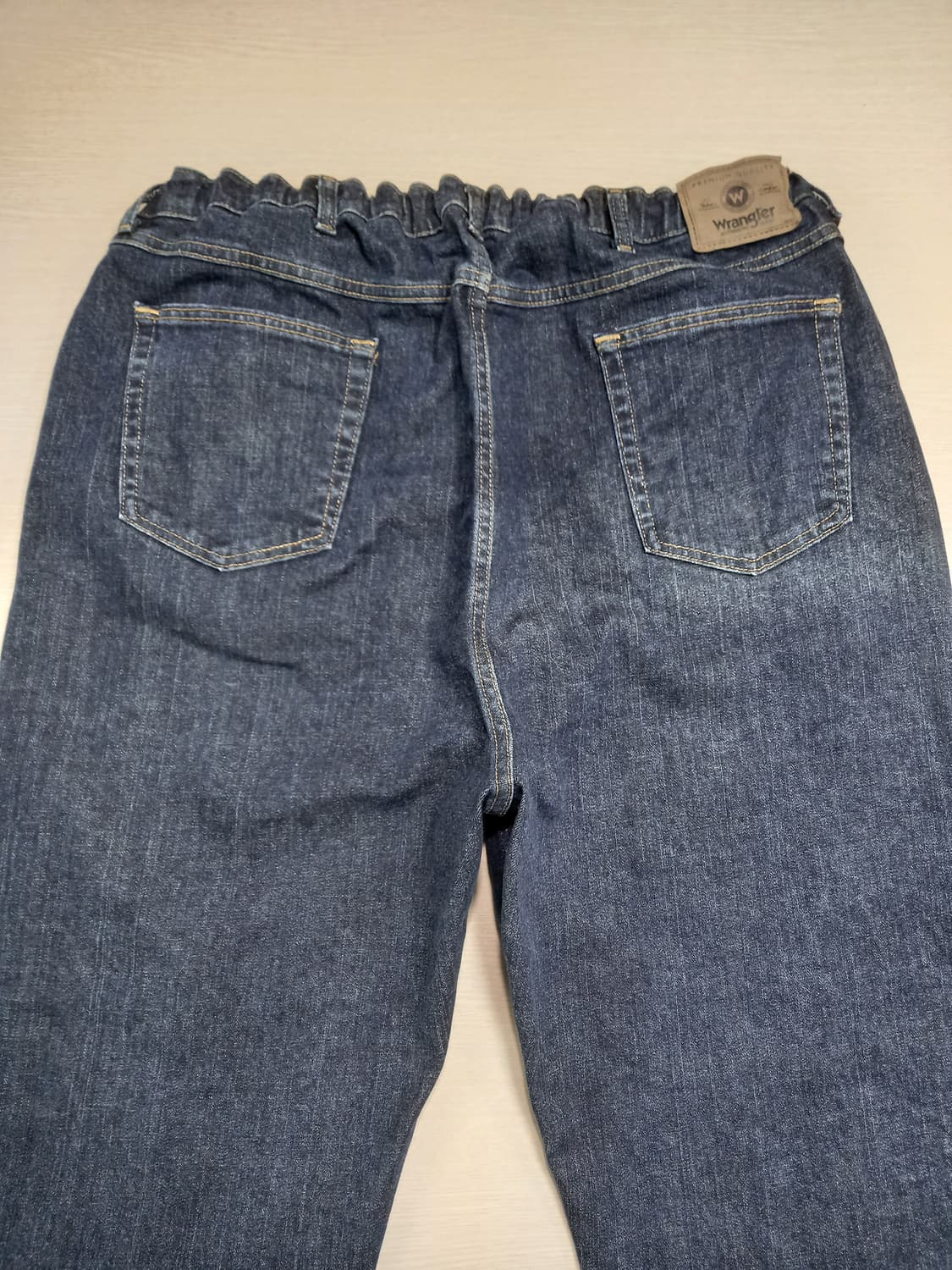42- Wrangler Mexico 밴딩 스판 일자진 진청 42-02 상품이미지4