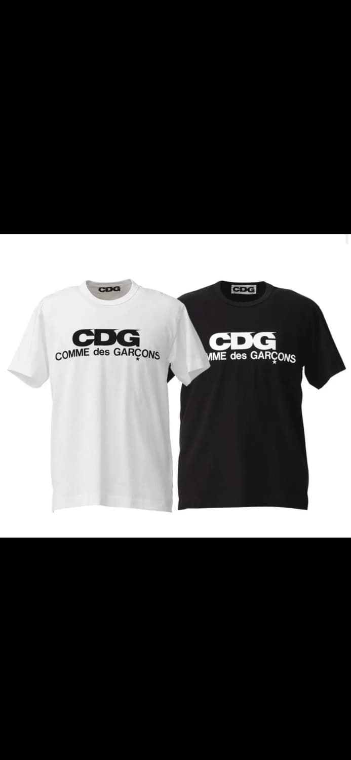 🔥[무료배송/새상품]🔥 CDG 꼼데가르송 반팔 남녀공용 2 color 상품이미지1