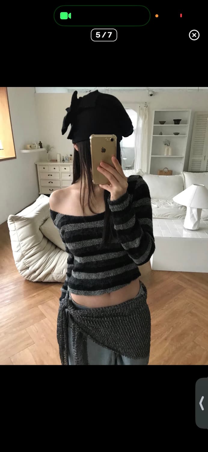 나우시카 모헤어 빈티지 니트 상품이미지1