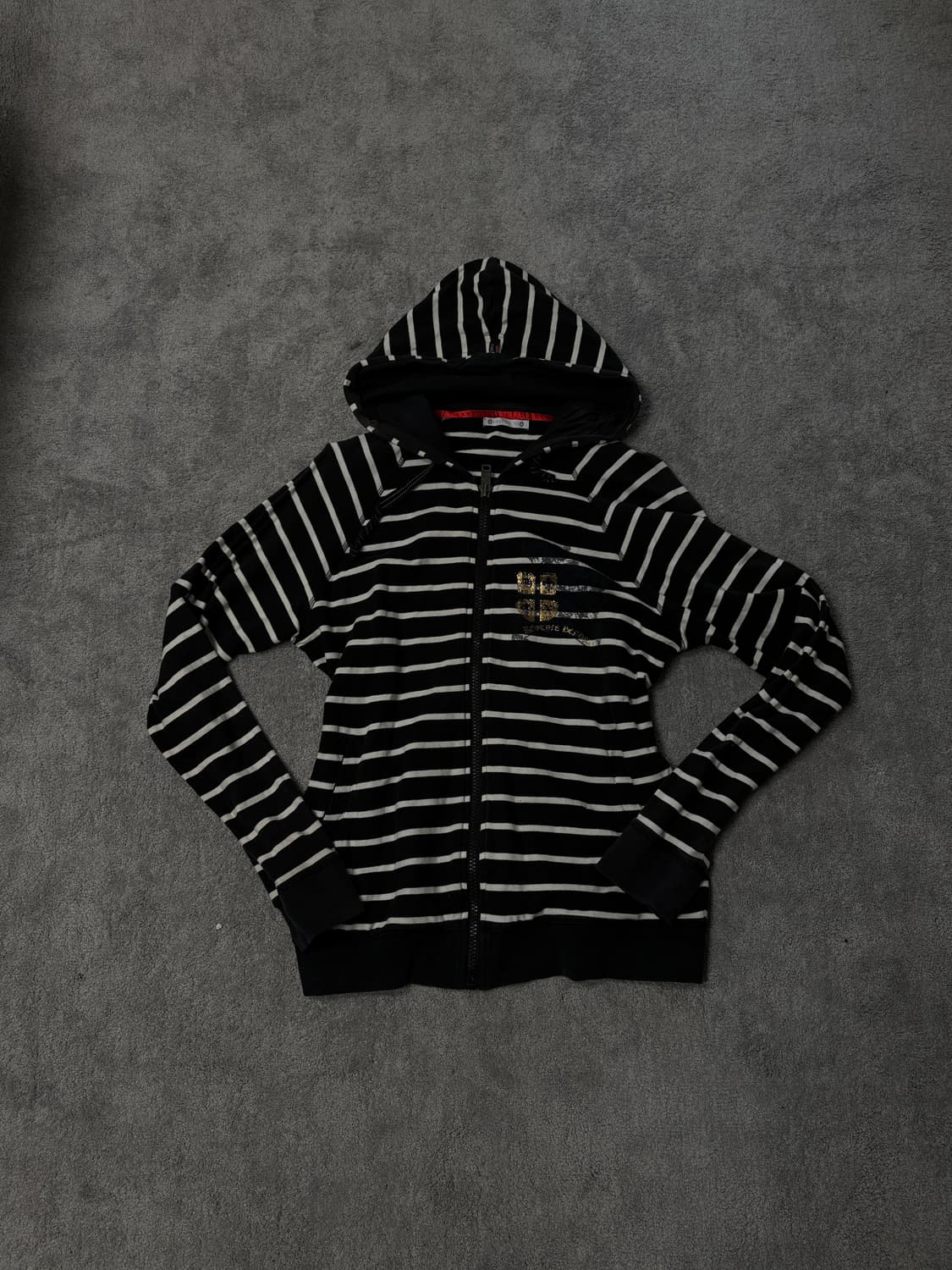 Vintage Rock Punk,vkei mood hood zip up 상품이미지1