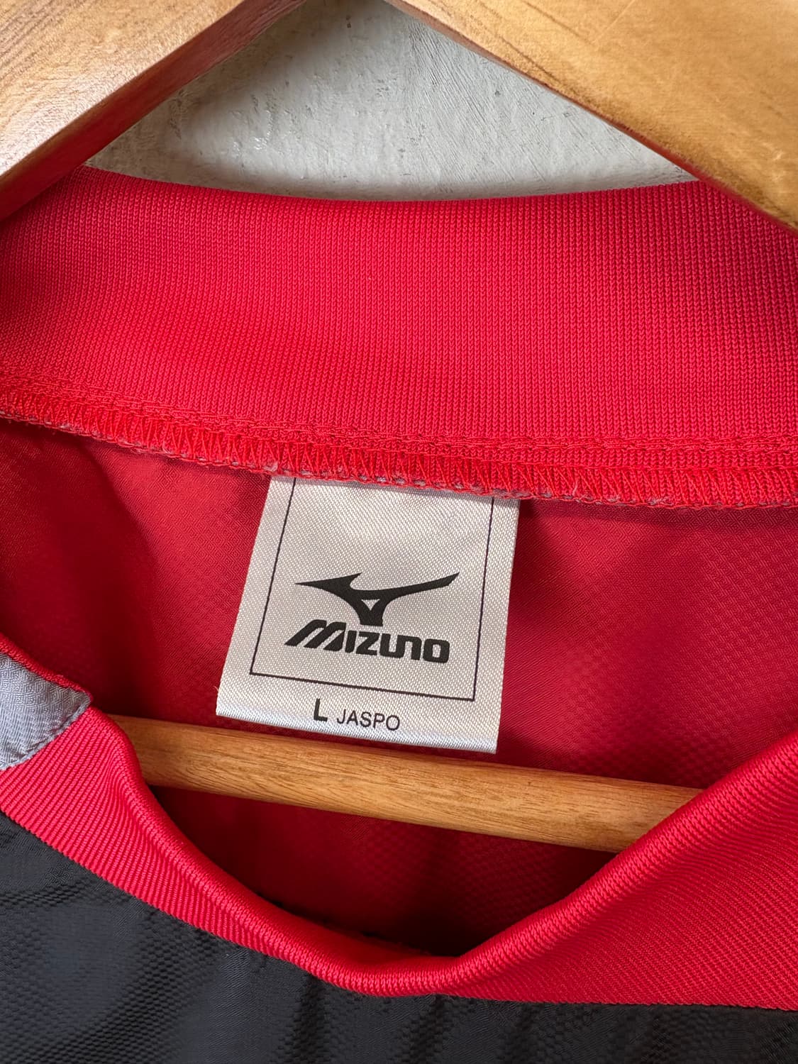 미즈노 빈티지 로고 웜업 검빨 상품이미지8