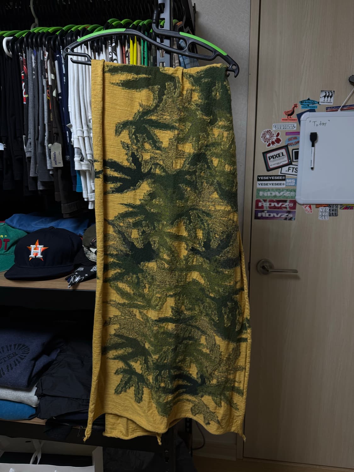 [OS] 캐피탈 축융울 대마 야자수 머플러 상품이미지1