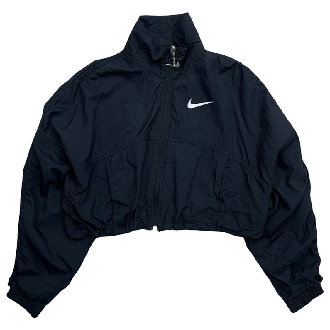 나이키 스우시 크롭 바람막이 블랙 S 상품이미지1