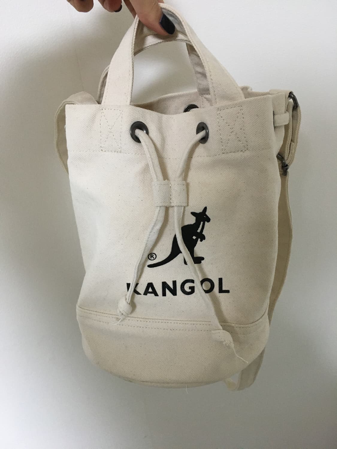 캉골 버킷백 아이보리 상품이미지1