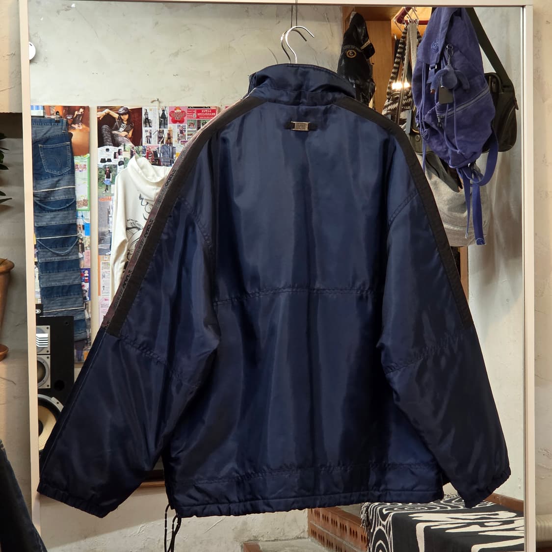 일본 빈티지 지포라이터 누빔 아노락 후드 상품이미지7