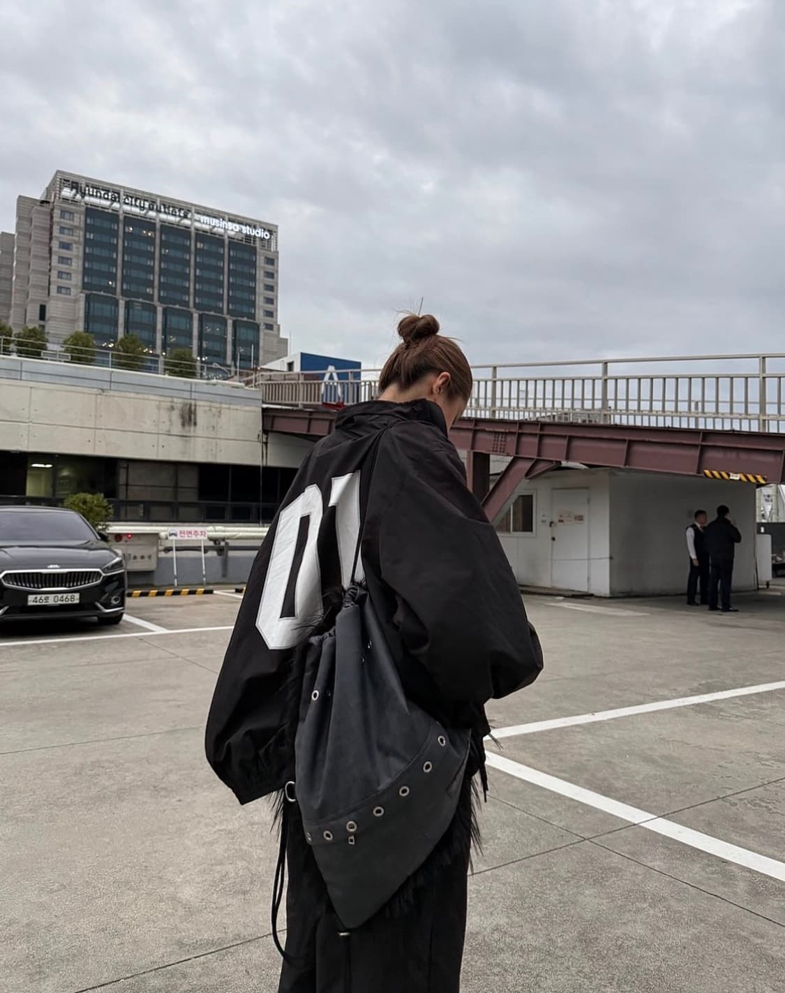 새상품) 블랙퍼플 가방, 숄더백 팝니다 상품이미지1