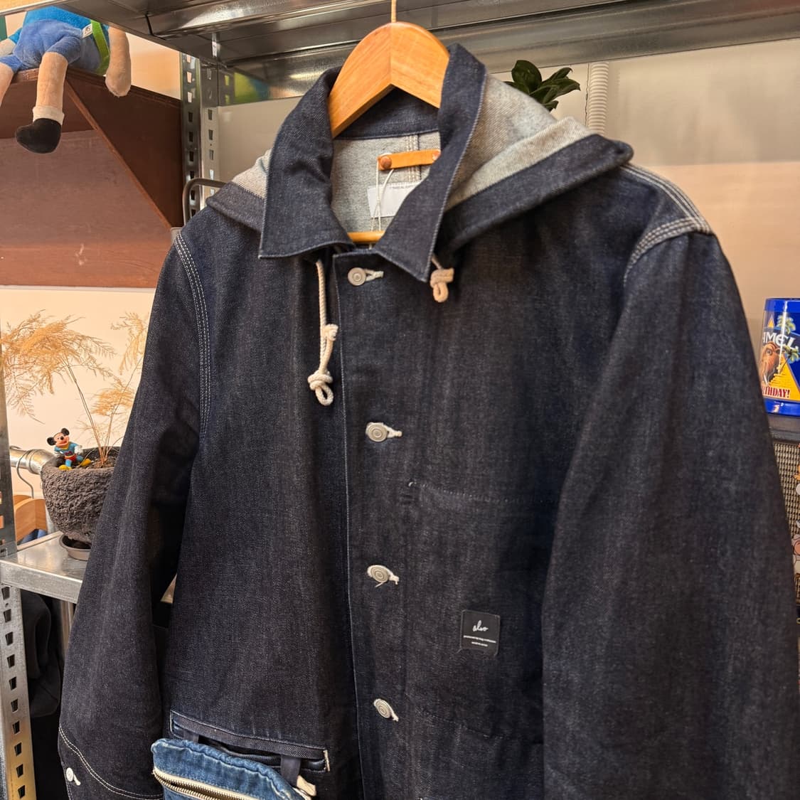 ALSO BY 마스터피스 포켓 디테일 탈부착 후드 데님 초어자켓 상품이미지5