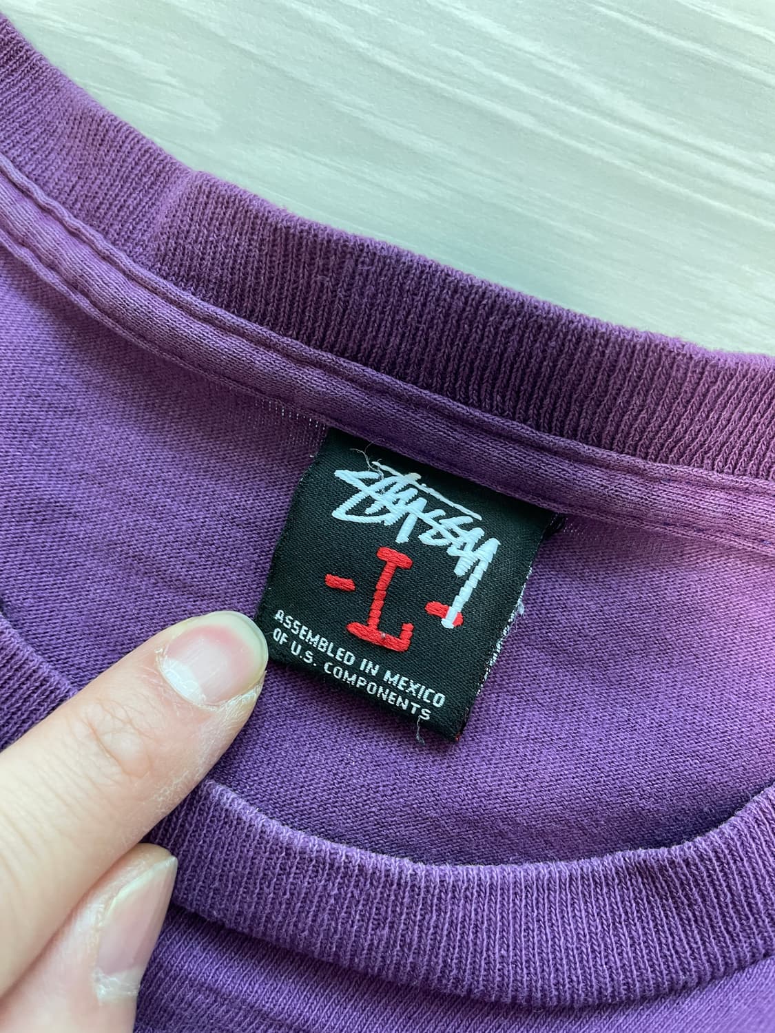 00s 올드 스투시 반팔티 상품이미지3