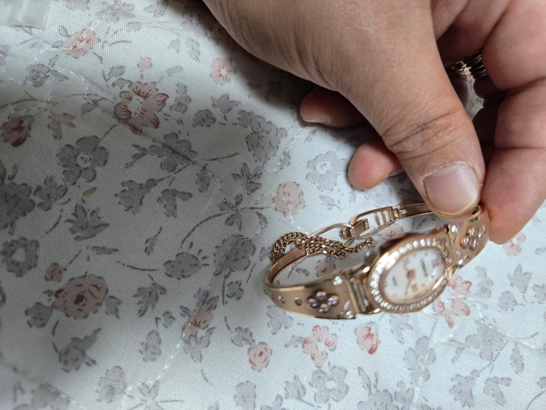 14k 로즈골드 팔찌 시계 상품이미지6