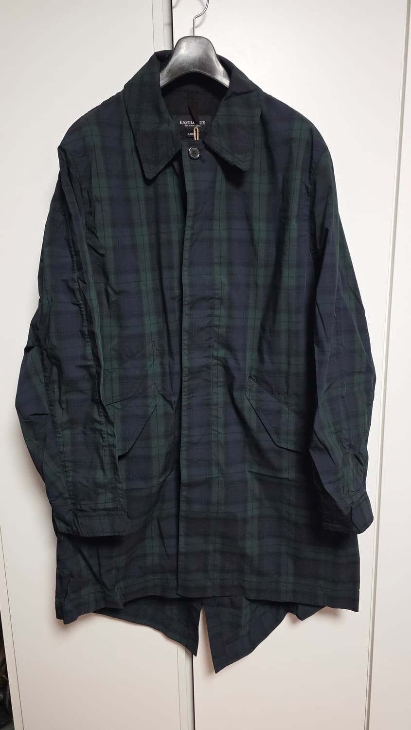 이스트로그 필드 코트 블랙 워치 L 상품이미지5