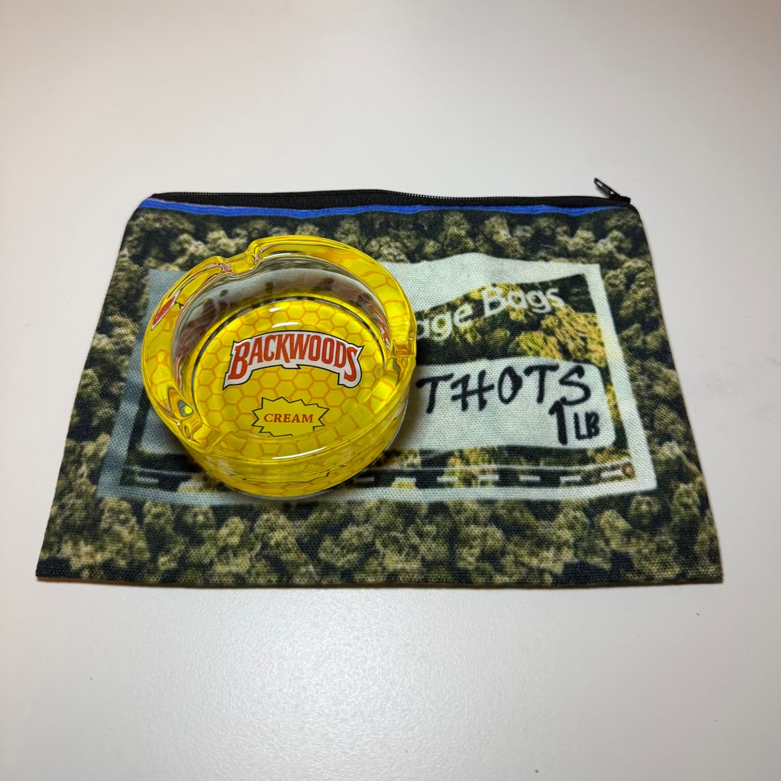 Backwoods 백우드 로고 애쉬트레이 재떨이 옐로우 상품이미지3