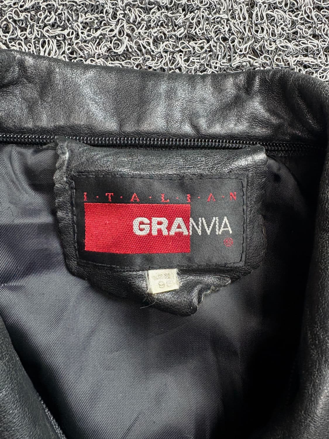 빈티지 아카이브 양가죽 봄버 레더 자켓 2434 상품이미지3