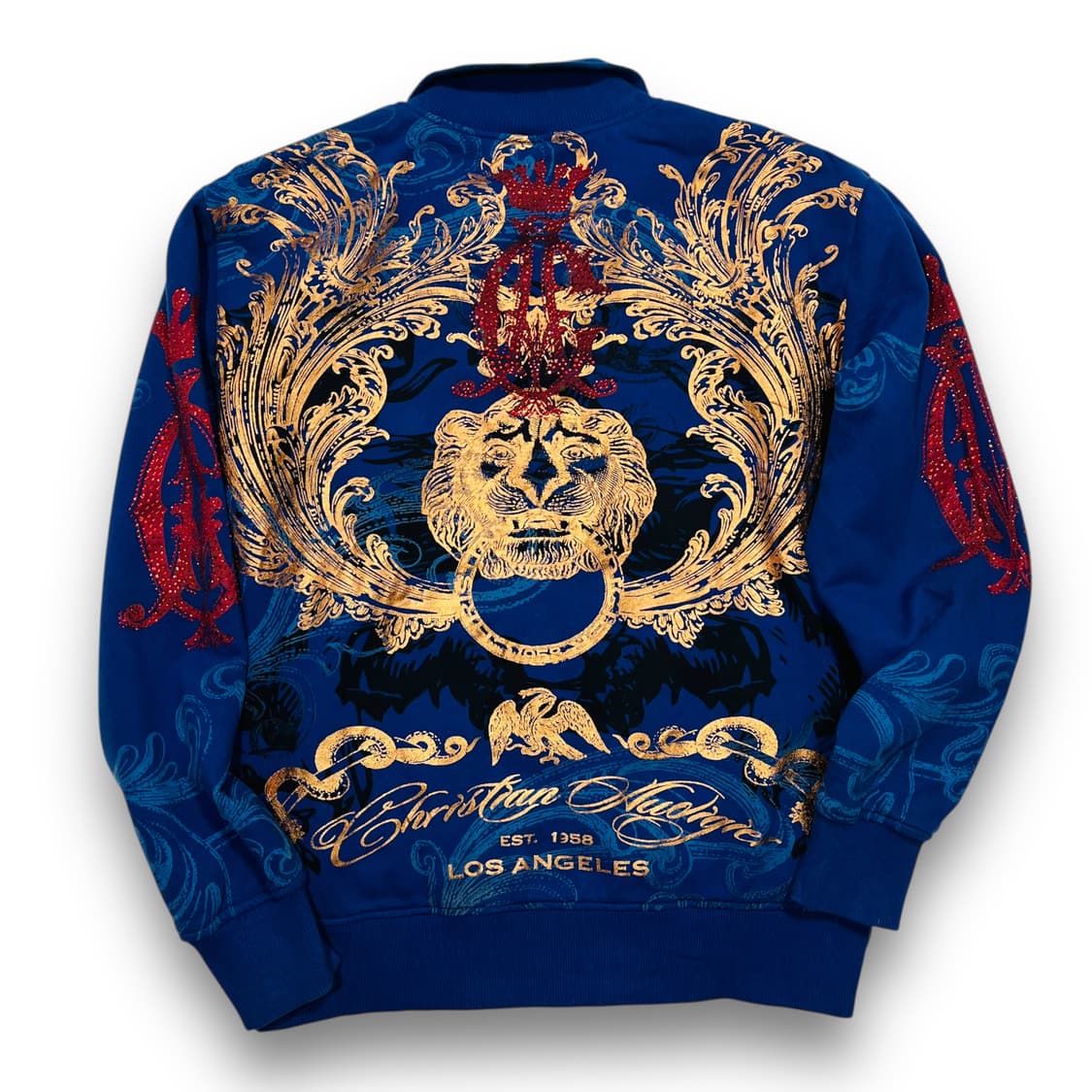 크리스찬 오디저 골드 라이언 킹 블루 투웨이 집업 상품이미지4