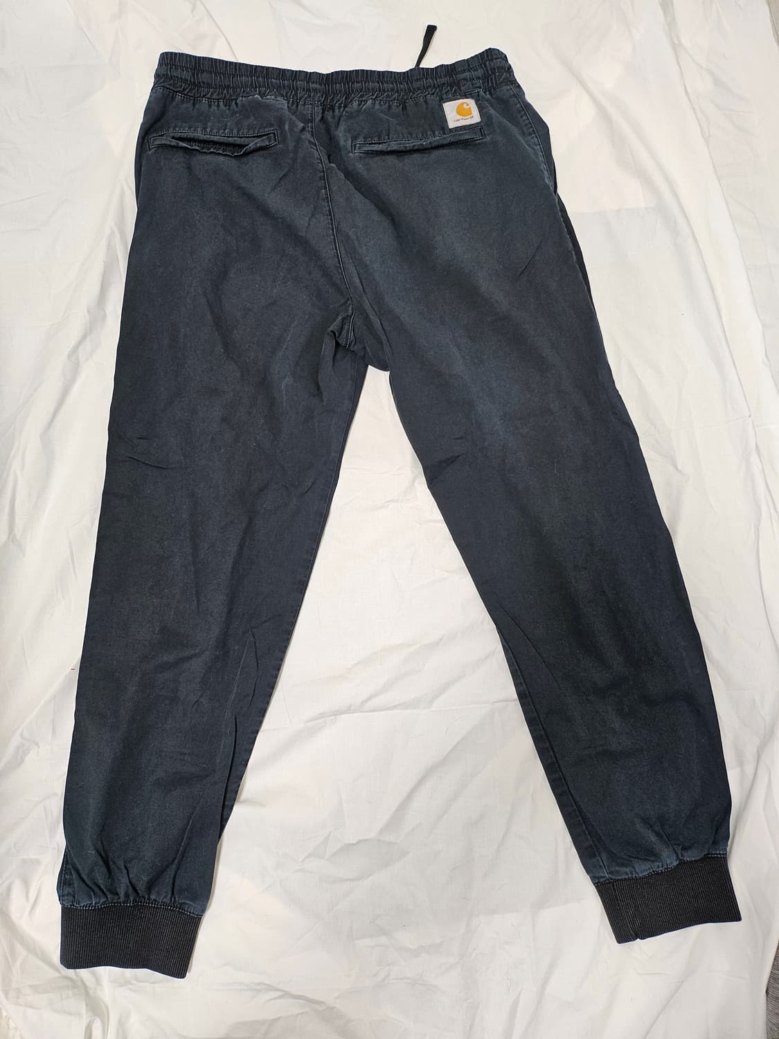 칼하트 빈티지 밴딩 조거 팬츠 네이비 상품이미지2
