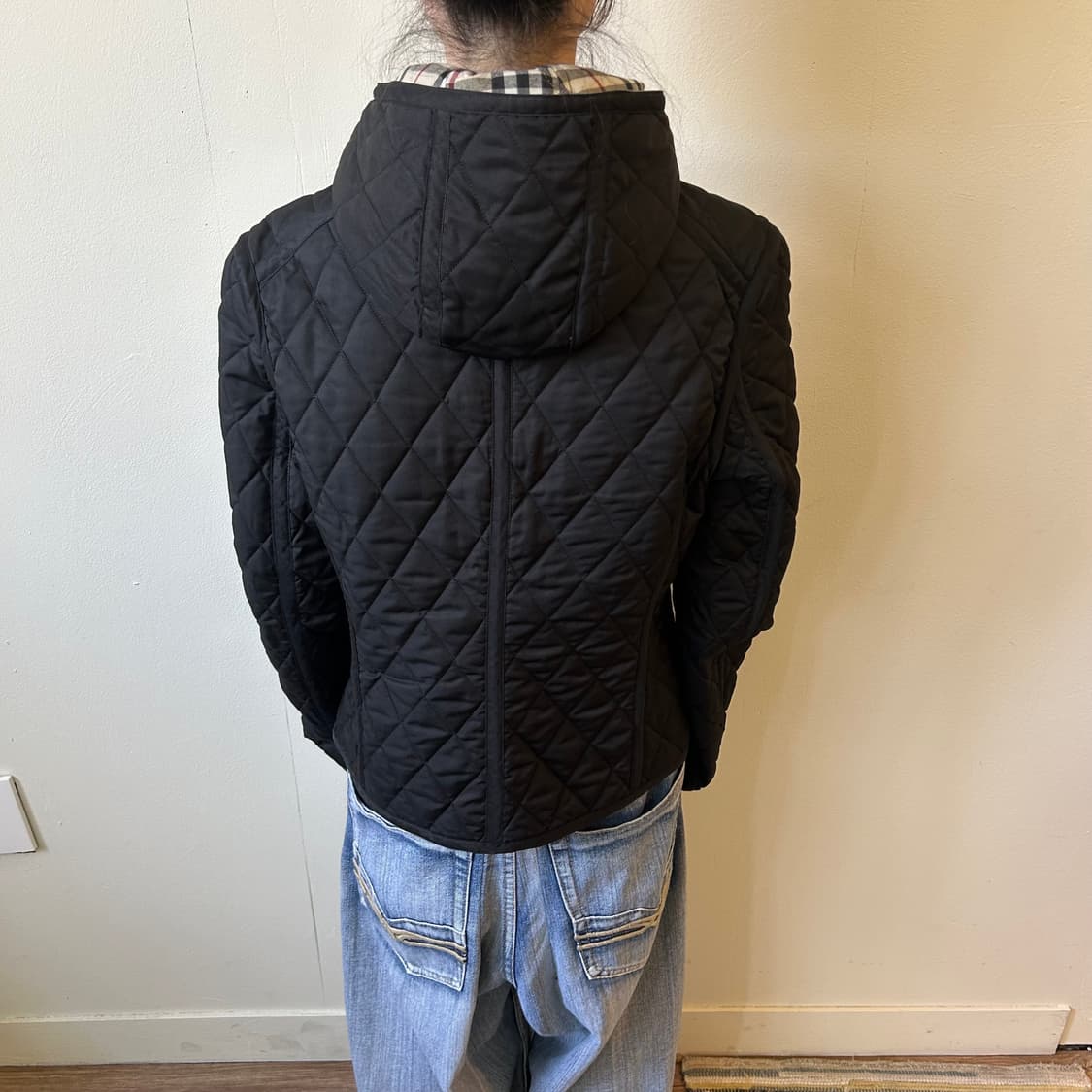 버버리 퀄팅 후드 자켓 상품이미지3