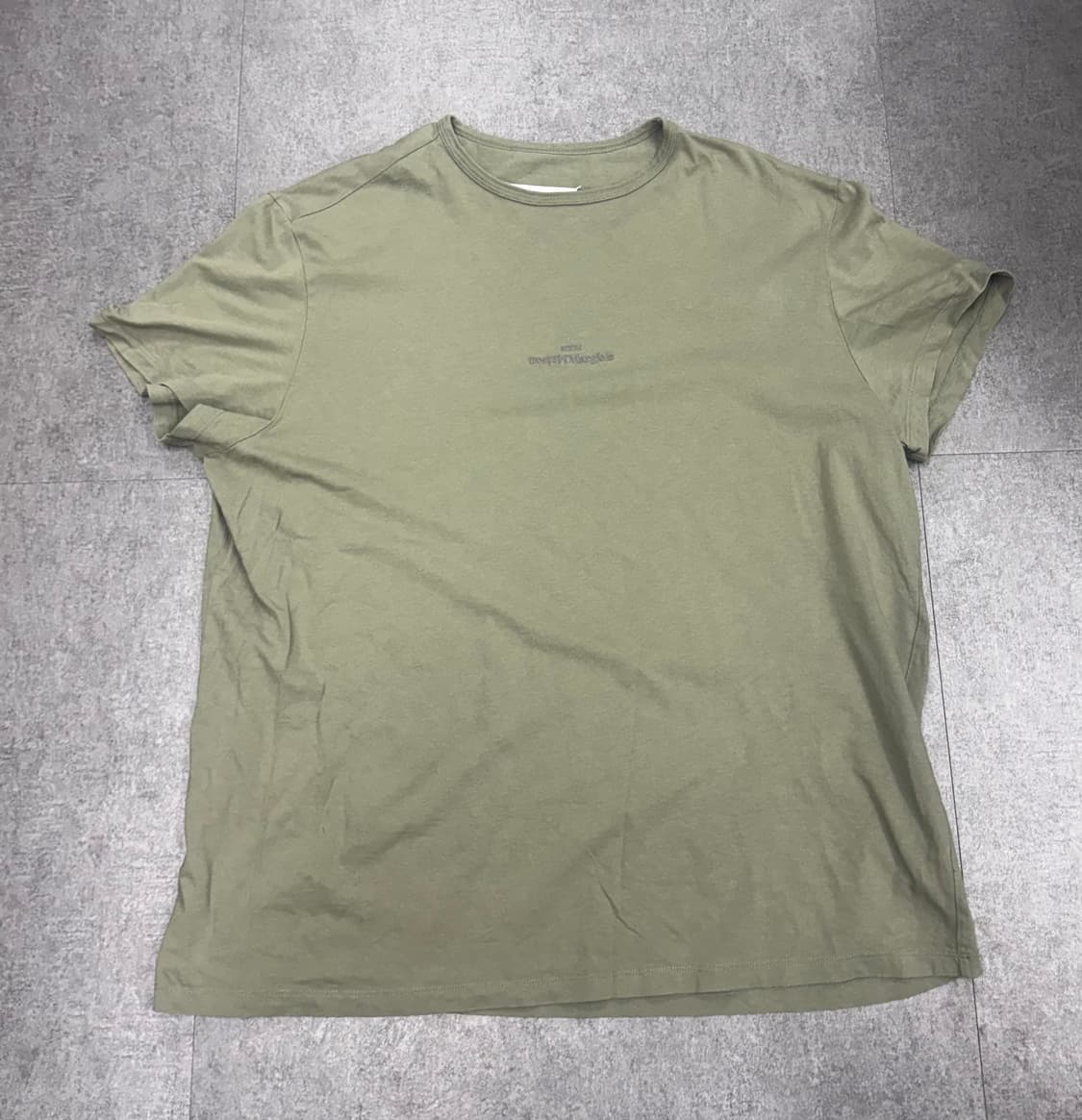 Masion Margiela 시그니처 스티치 리버스로고 반팔 xxl 상품이미지1