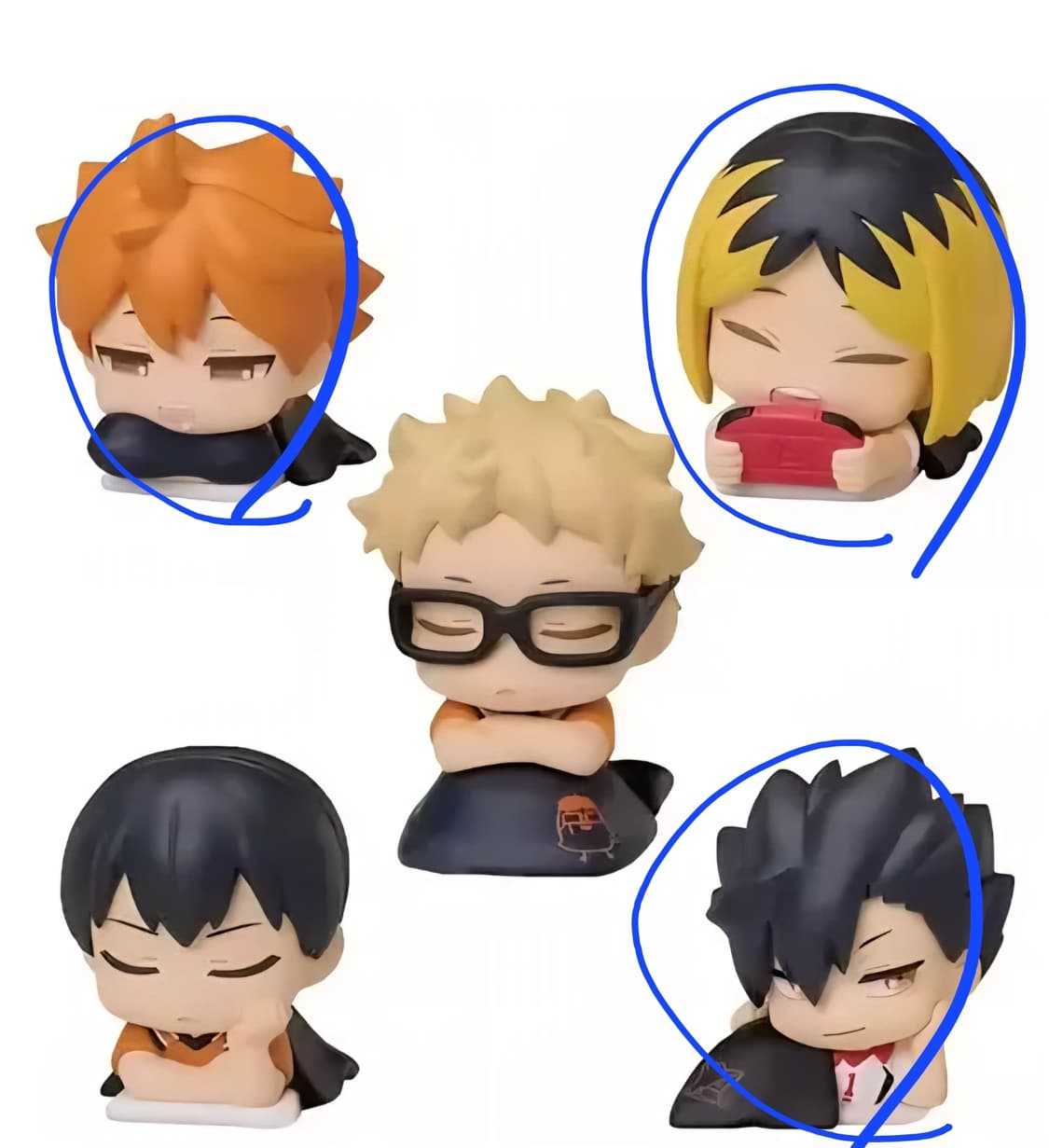 하이큐 오네무탄 가챠 피규어 쇼요 켄마 테츠로 상품이미지2