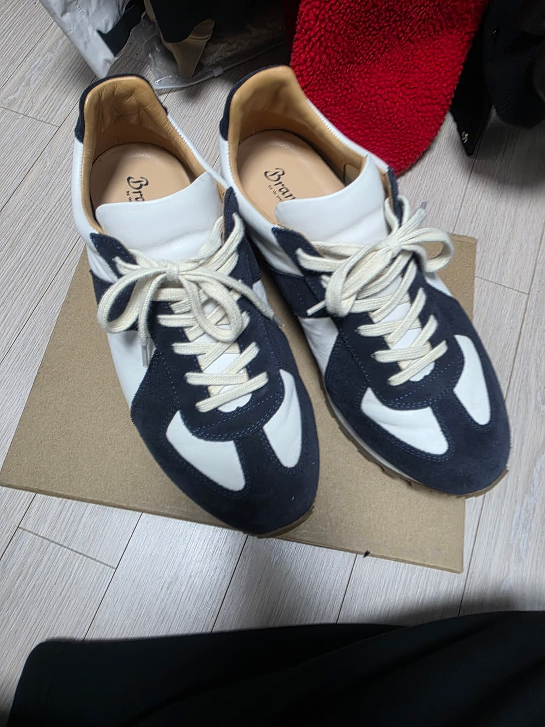 브랜즈 4.5cm 키높이 로우레더2. 270사이즈 상품이미지1