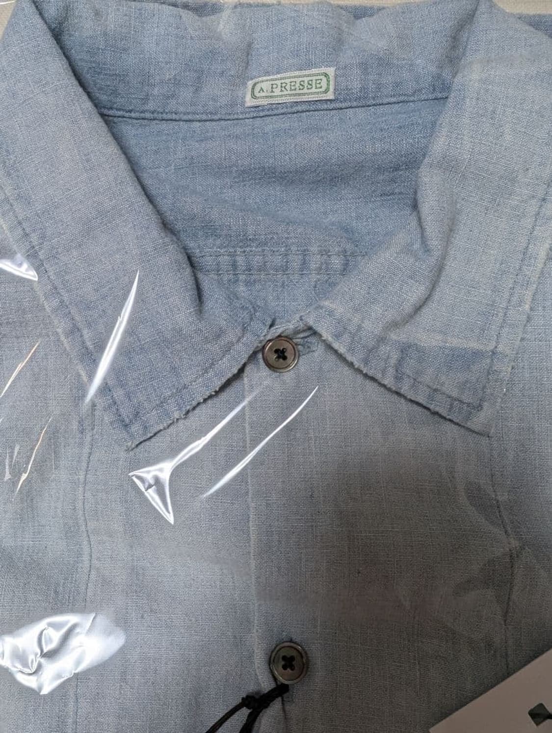 26ss Vintage Chambray S/S Shirt 상품이미지3