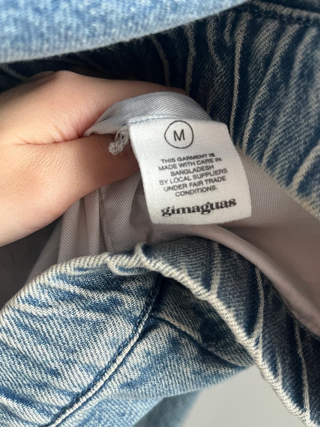 gimaguas 데님 후드 자켓(공용) 상품이미지8