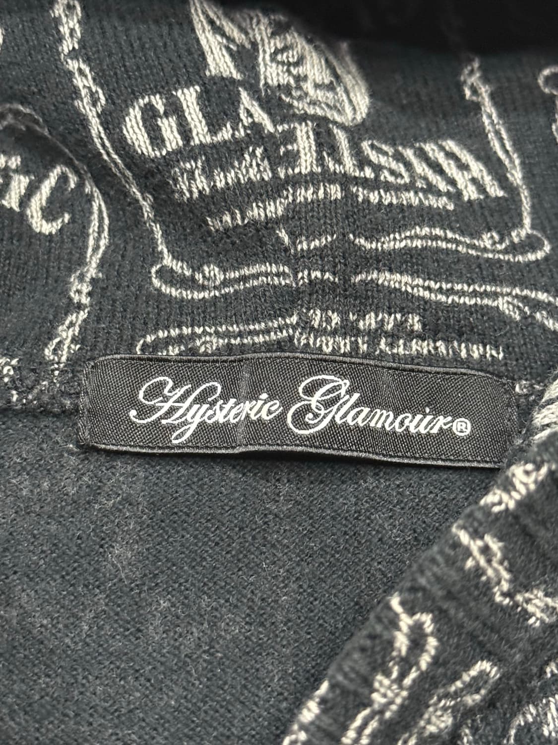 히스테릭 글래머 아카이브 히스걸 패턴 후드 집업 자켓 상품이미지3