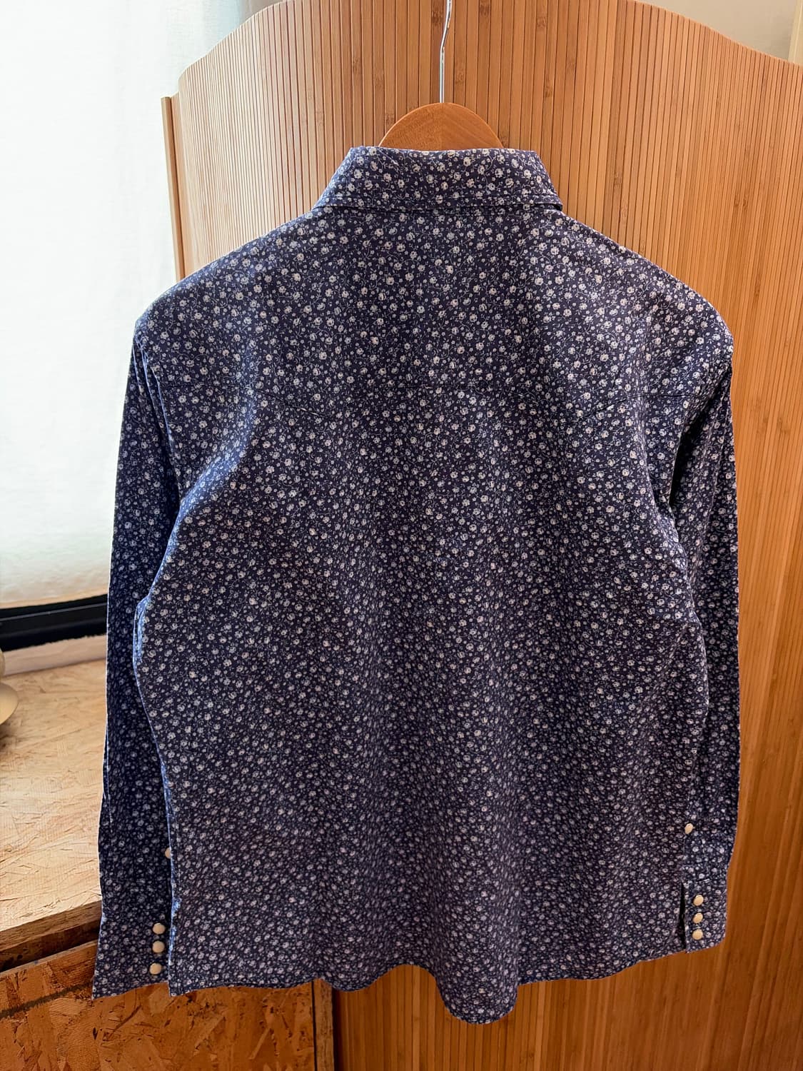 Time's Log Floral Western Shirt 상품이미지6