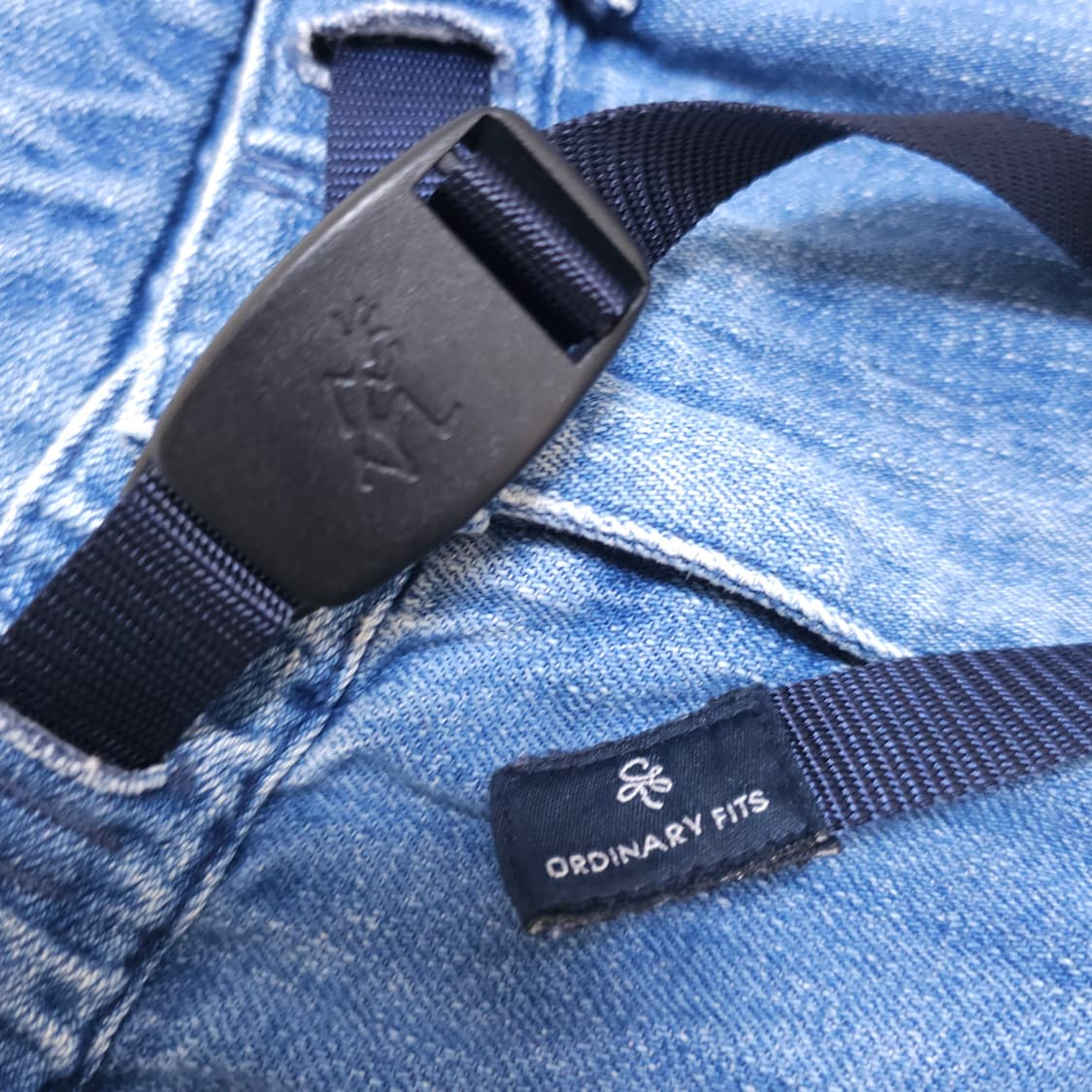 그라미치x오디너리핏츠  벨트 데님 상품이미지4