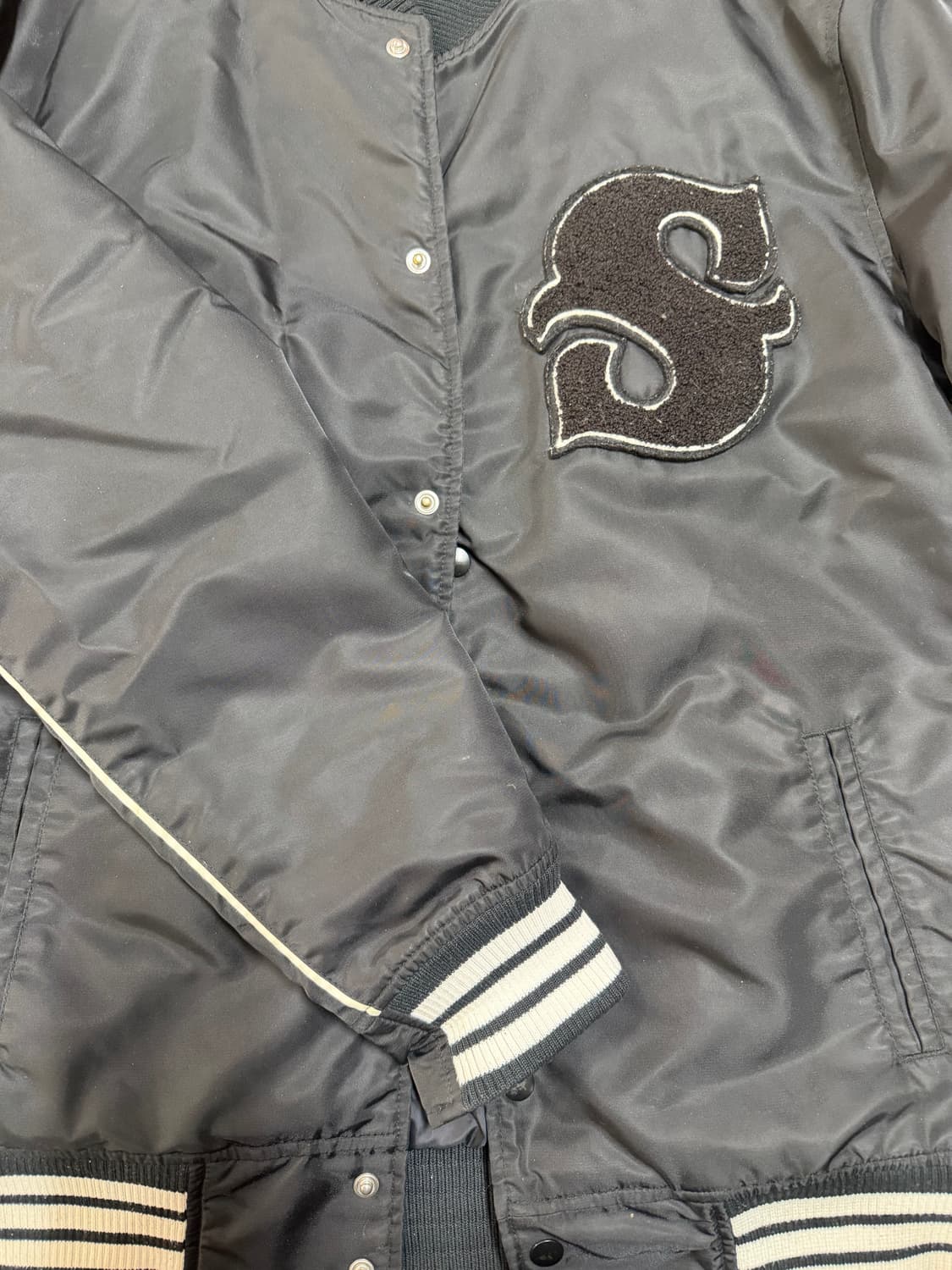 스투시 베이스볼 자켓 상품이미지1