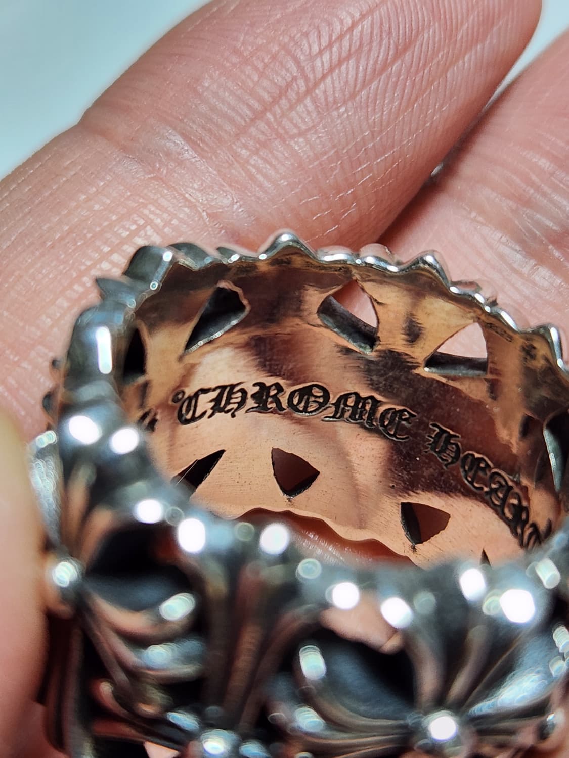 크롬하츠 세메터리링 us 11 단품 상품이미지3