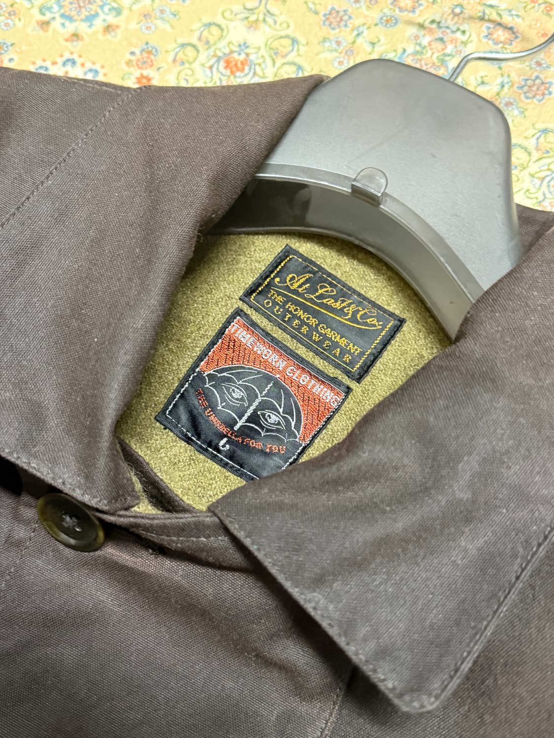 타임원클로딩 엣라코 브라운 왁스코트 40 상품이미지2