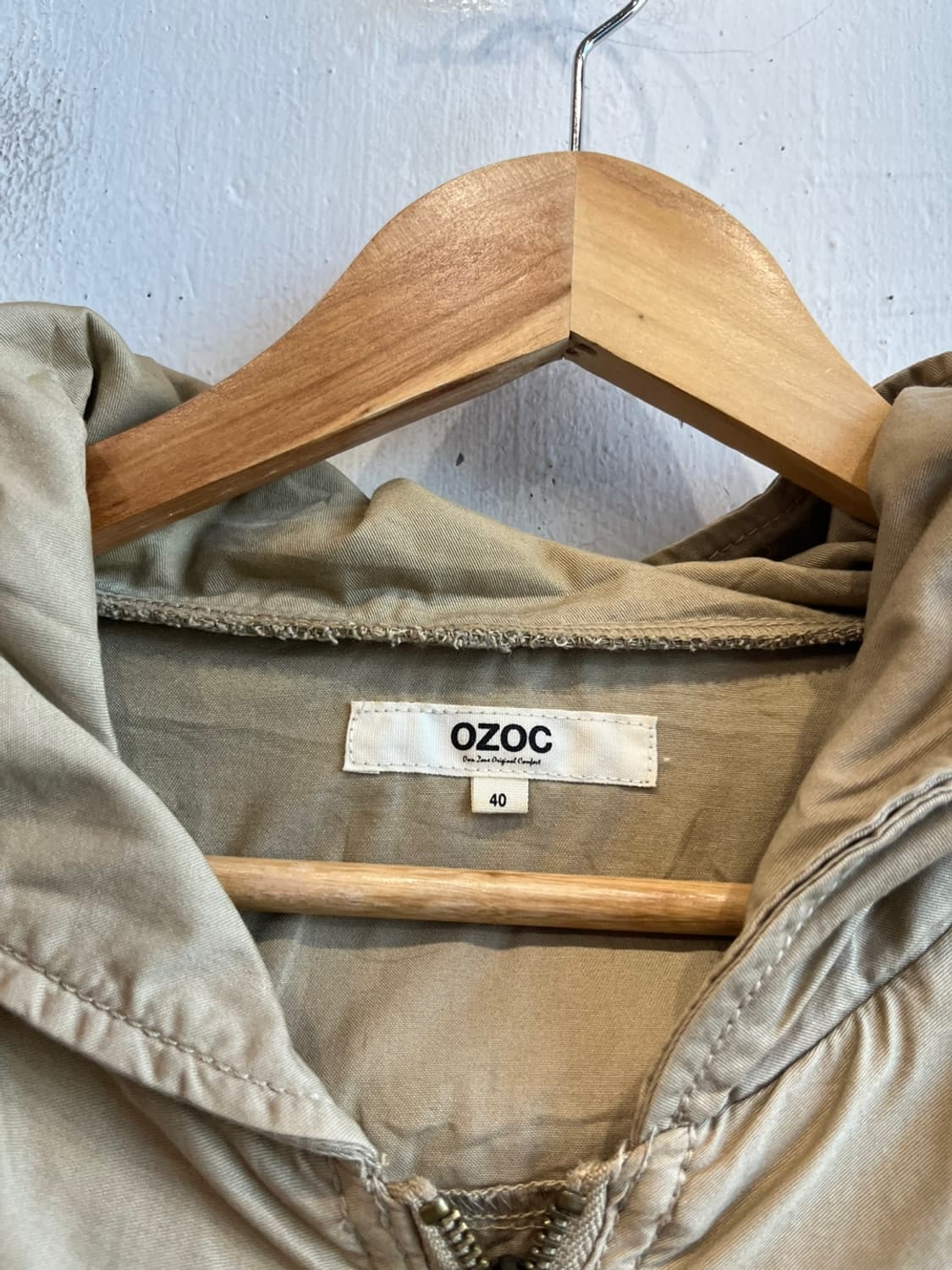 OZOC JPN 셔링 집업 자켓 우먼즈 상품이미지7