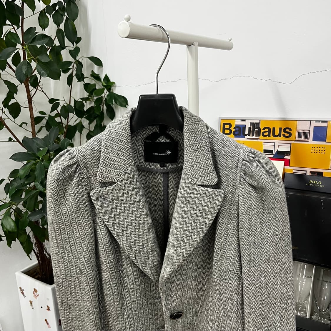 이자벨마랑 캐시미어 블렌드 헤링본 블레이져 1 상품이미지2