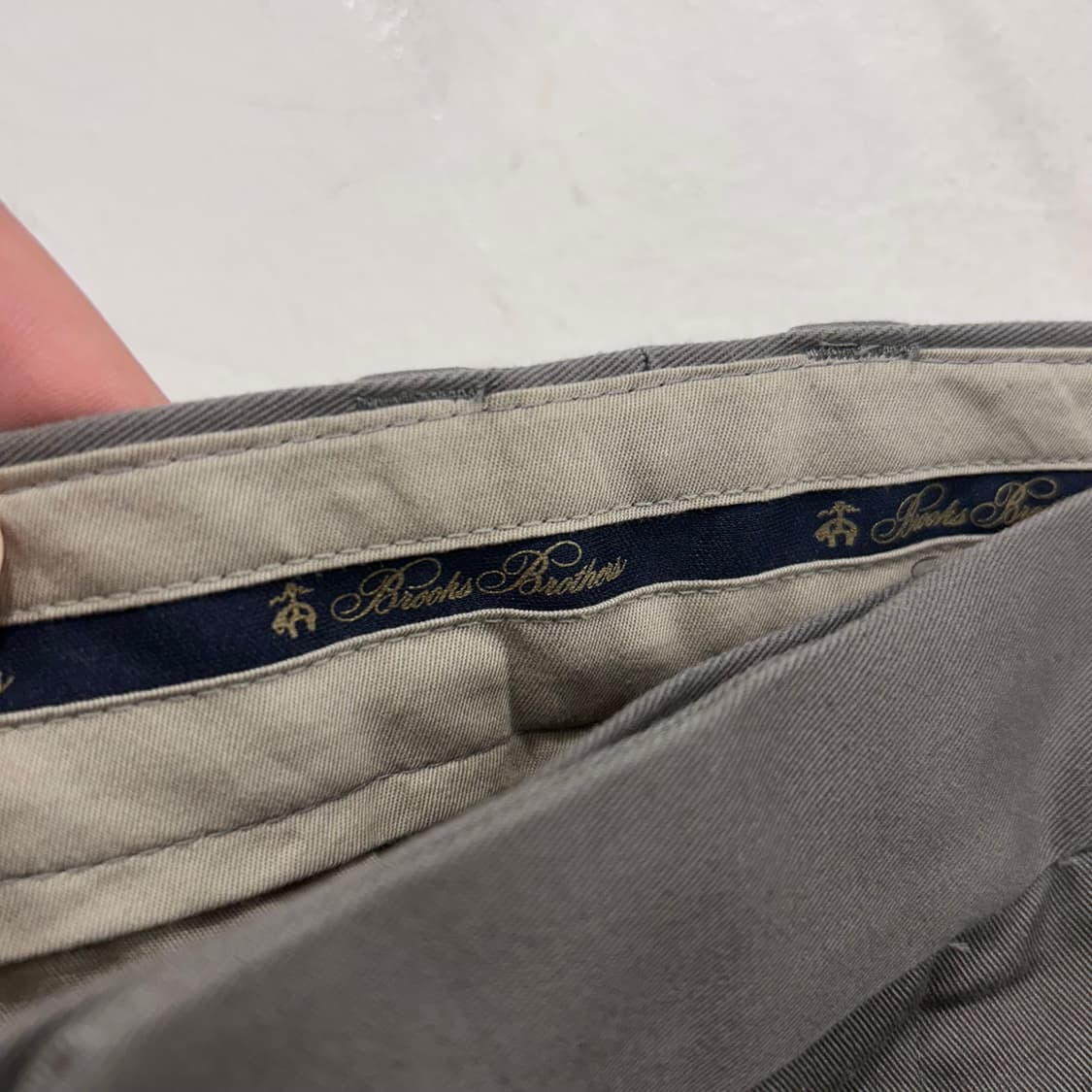 브룩스브라더스 스트레치 코튼 치노 팬츠 상품이미지4