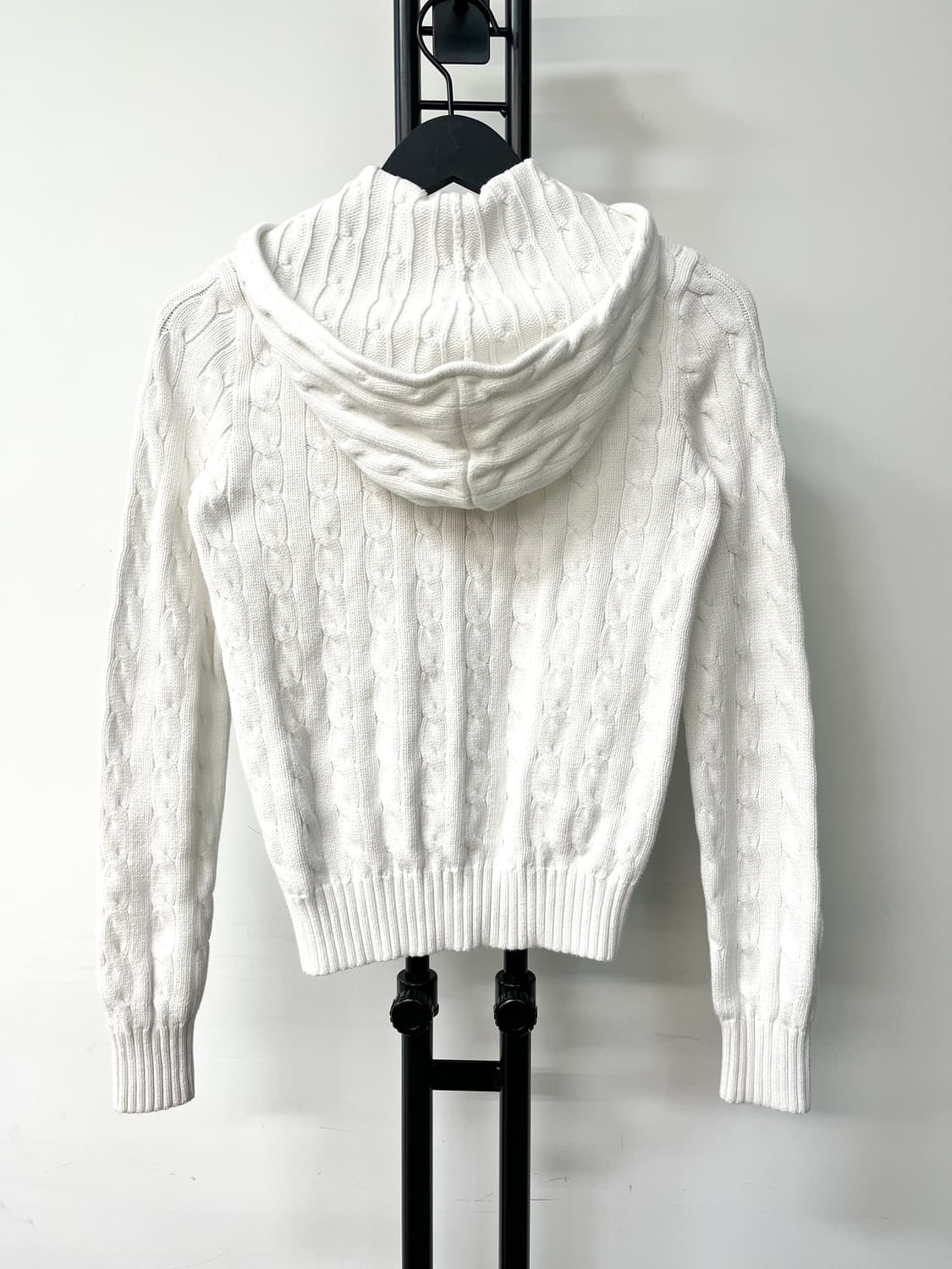 폴로 랄프 로렌 베이직 포니 케이블 후드집업 상품이미지4