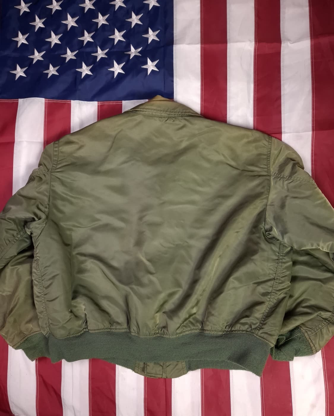 오리지날 미국제조 알파사 미공군 민수용 CWU-45/P 항공자켓 상품이미지9