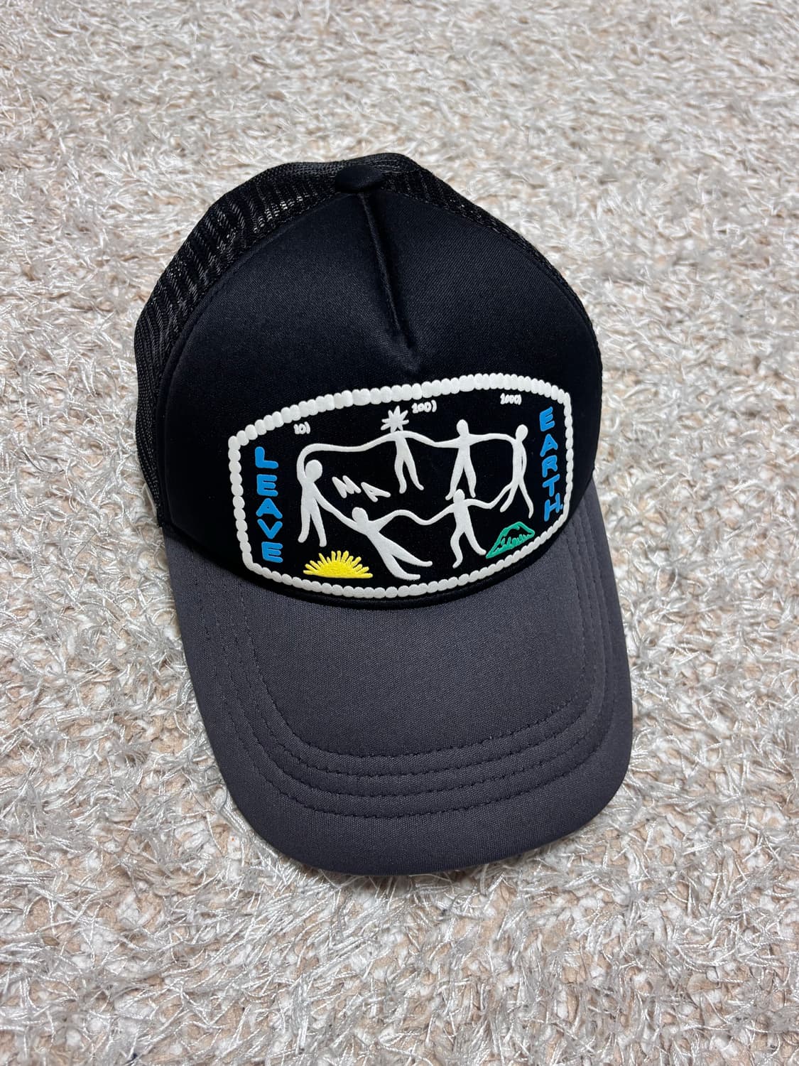 밀로 아카이브 트라이브 댄스 메쉬 트러커 캡 블랙 상품이미지2