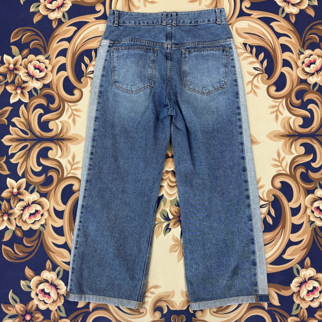 (S)ADD 애드서울 투톤 데님팬츠 상품이미지5