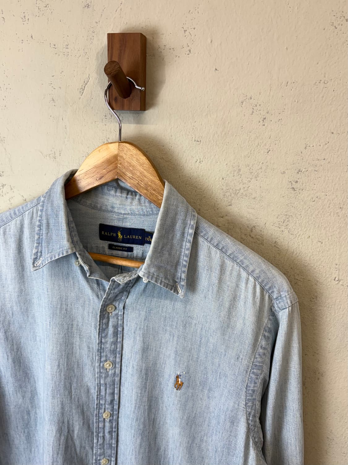 폴로랄프로렌 데님 샴브레이 셔츠 상품이미지5
