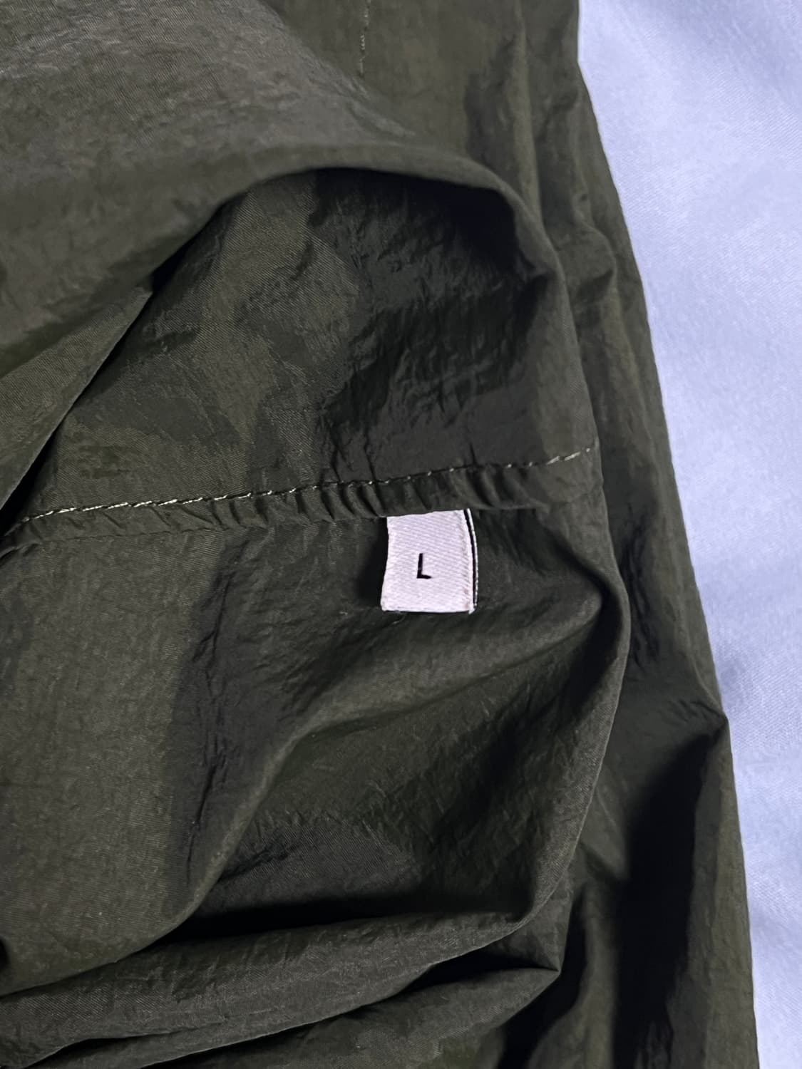 CP컴퍼니 나일론 오버셔츠 카키 L 상품이미지5