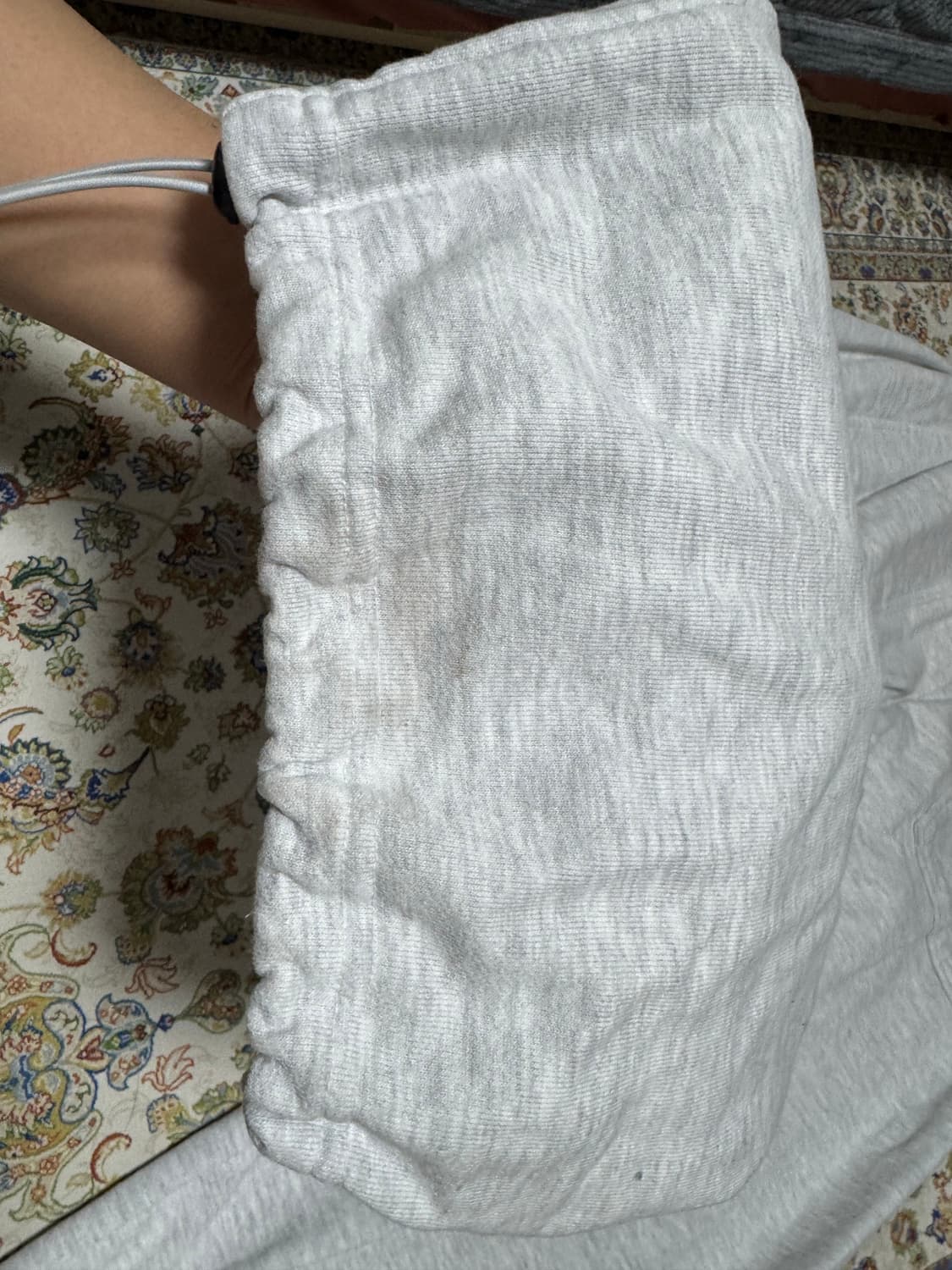 폴리테루 휴먼인덱스 인덱스 스웨트팬츠 002 라이트 멜란지 그레이 2사 상품이미지4