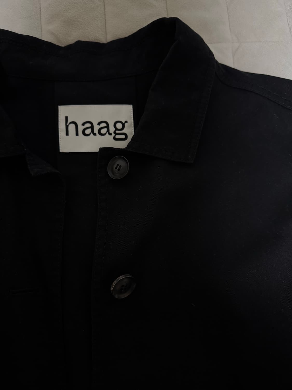 Haag a washing jacket (black) 상품이미지3