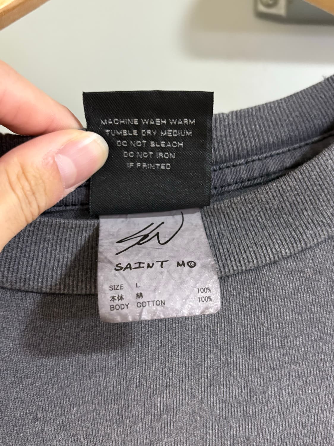 세인트미카엘 x 션우더스푼 Public Enemy 롱슬리브 상품이미지8